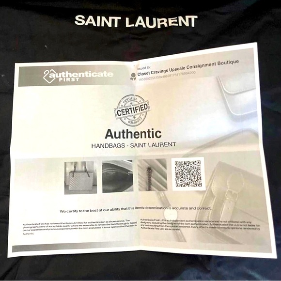 Saint Laurent Tribeca Shoulder Bag - Picture 8 of 10